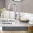 Gerber Northerly Bathroom Single Handle Faucet with 50/50 Touch-Down Drain, Polished Chrome 1.2 gpm Side Control Faucet - Traditional Design, Easy 1-Hole Installation in Chrome-123191216