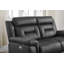 Milan 3+2 Electric Recliner Black