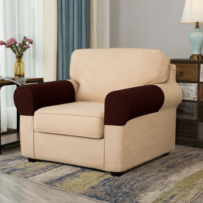 Housse pour fauteuil à coussins carrés Arainy