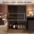 Modern Retractable TV Stand, Extendable TV Cabinet up to 110 Inches, 5 Storage Compartments, Fits Flat Screen TVs-1130900643