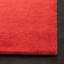 Tapis rouge en laine touffeté à la main Charbonneau-261038495