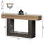 Console de 63 po de largeur, tables d'entrée en bois, tables de canapé étroites pour le salon, vestibule-757948518