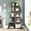 179cm H x 48cm W Corner Bookcase-1201482073