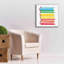 «Colored Pencils» par Ann Kelle Designs, art mural sur toile-64709551