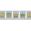 Christofer photos de la maison sur la colline, arbres, tournesols, bordure murale