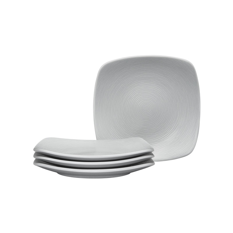 Assiettes à apéritif Nortake Colorscapes, 6-1 / 2 po, gris