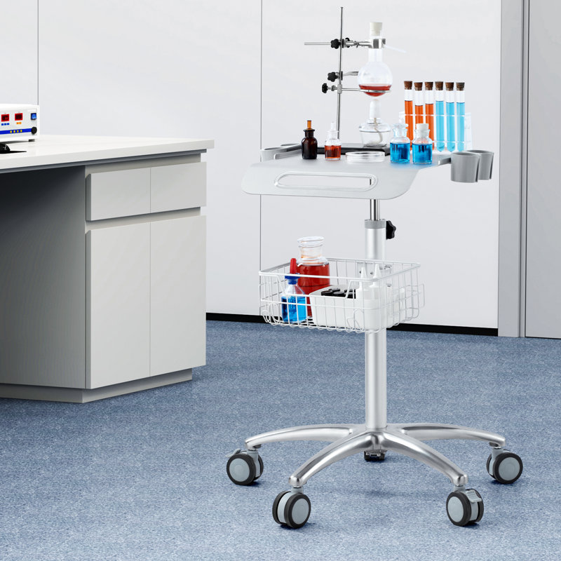 26.77'' H x 17'' W Lab Cart with Wheels
