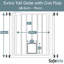 Geordie Metal Pressure Mounted Pet Gate-40972158