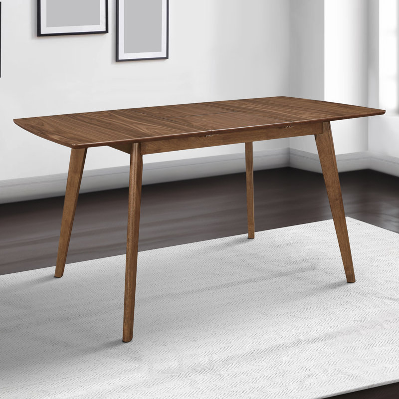 Rectangular Natural Walnut Dining Table