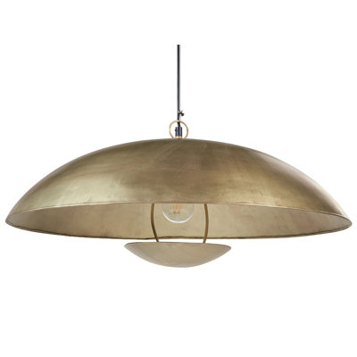Wolken 1 - Light Brass Dome Pendant
