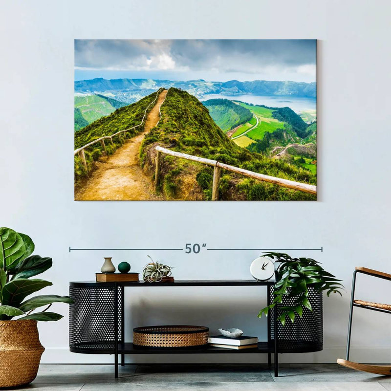 Alvord Azores Mountain Path, 32" H x 48" W
