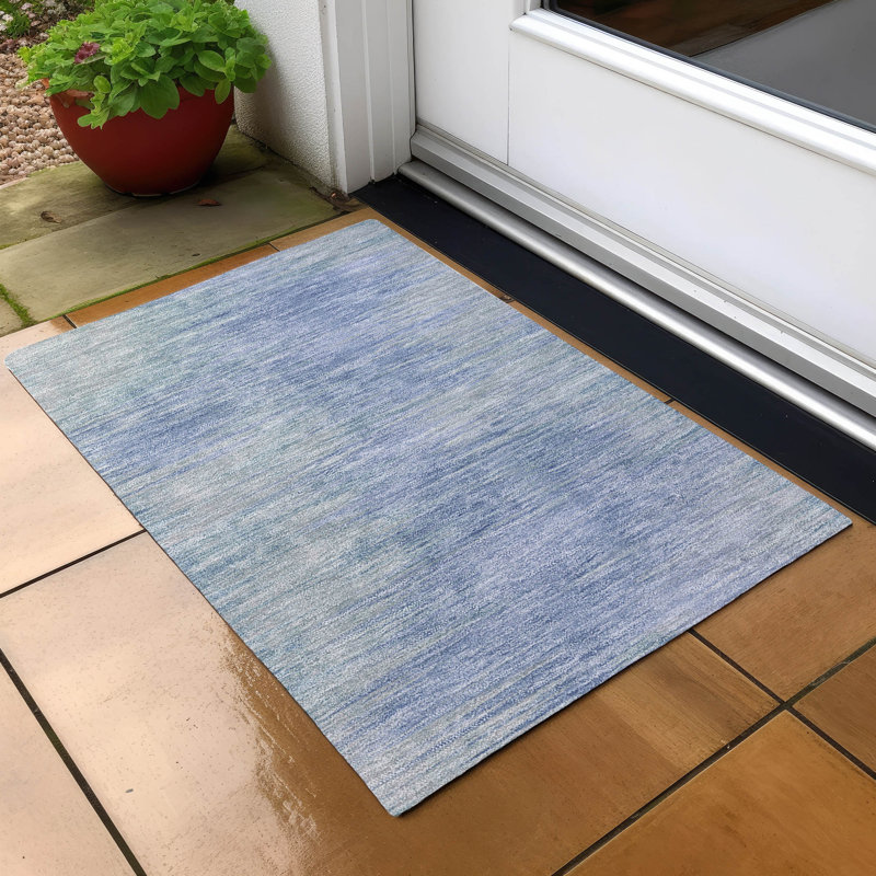  Malchow Non-Slip Indoor Outdoor Door Mat, Rectangle 1'8" x 2'6"