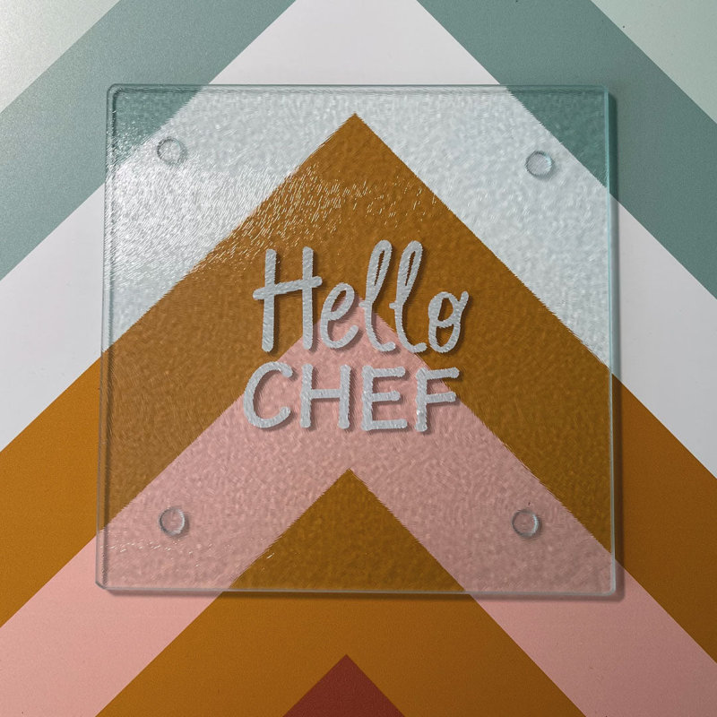 Planche à découper parlante - Chef