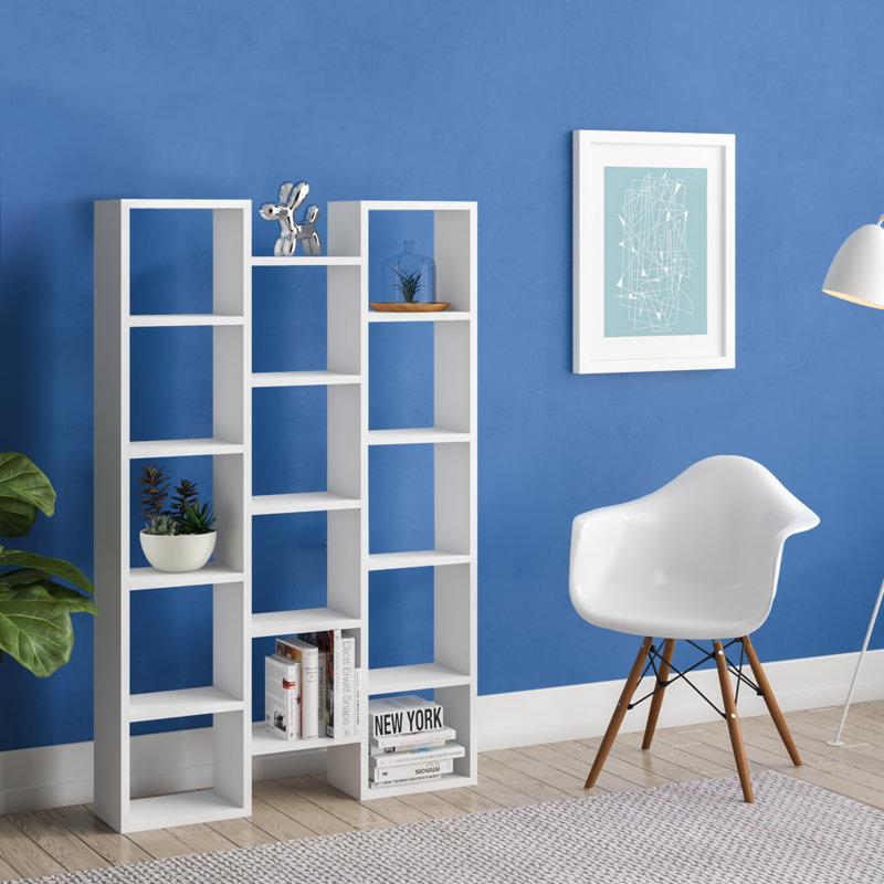 150cm H x 96cm W Standard Bookcase, White