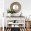 Console en bois massif 50 po Karley-972129722