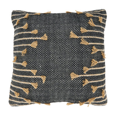 Cotton Blend Throw Square Pillow Cover