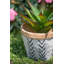 Pot à fleurs 100% ciment 2 pièces
