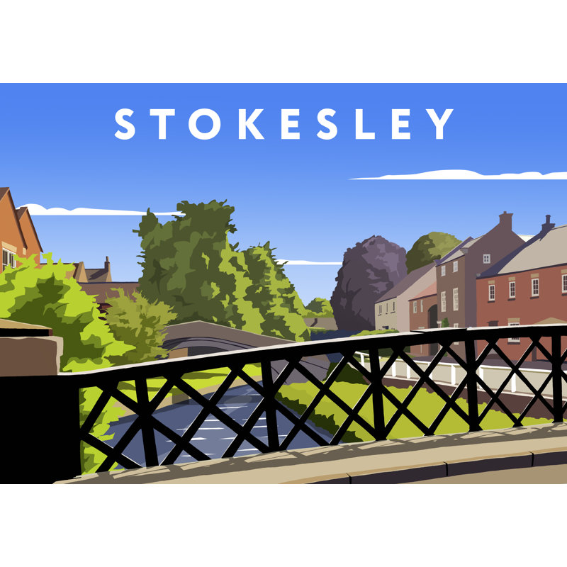 Stokesley 3 1 Piece Wall Art, 40 cm H x 50 cm W x 1 cm D, No Frame