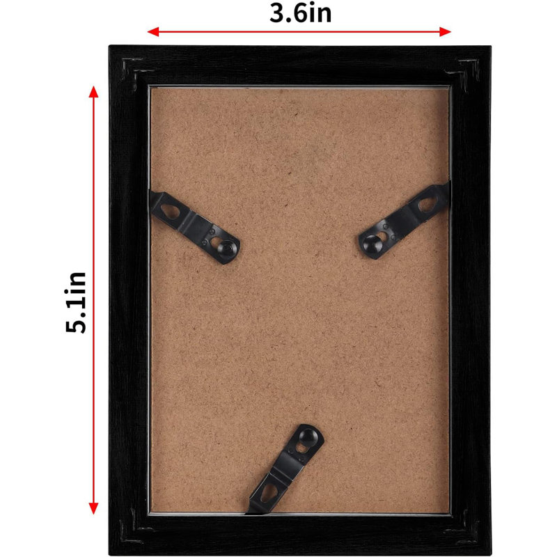 Param Black Storage Picture Frame