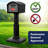 Extra Large T4 XL Dig Free Classic Mailbox (Black)