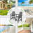 HDPE Tall Adirondack Chair Set with Table-95914941