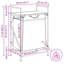Laundry Basket 1 Compartment With Shelf