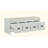Wedgeport Upholstered Storage Bench in Beige and White