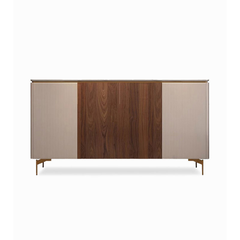 Modern Luxury Crystal Stone Countertop Shoe Cabinet, 33.46" H x 59.06" W x 15.75" D