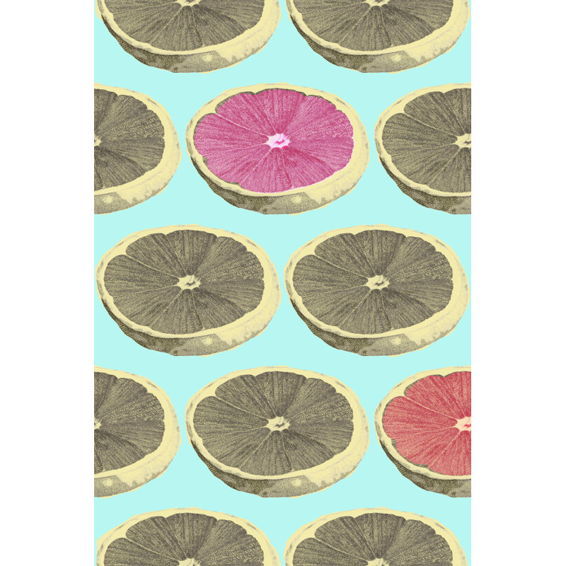 Pop Lemons I 1 Piece Wrapped Canvas Wall Art, 30cm H x 20cm W