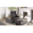 Faux Leather Massage Chair with Ottoman-465345595