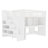 Full Solid Wood Loft Bed with Movable Desk and Shelves-1609883689-1609883702