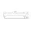 Line Single Towel Bar - Wall Mount - 30" Brass/Matt Black-829068263-829068256