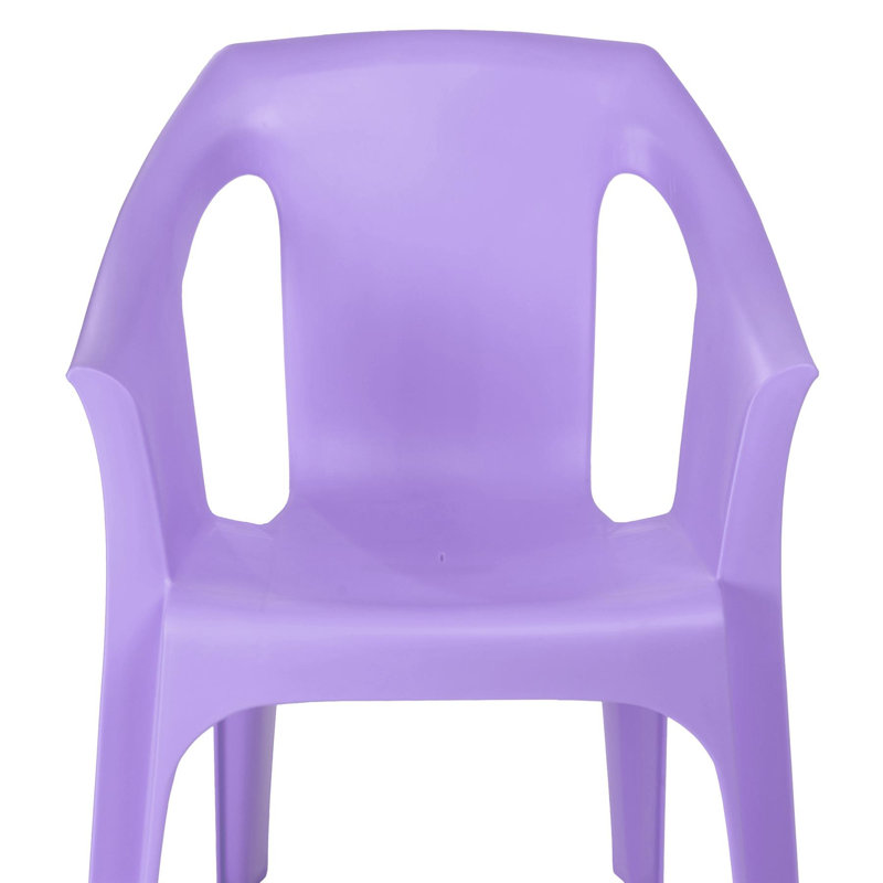 35.00cm H Stacking Armchair, Purple