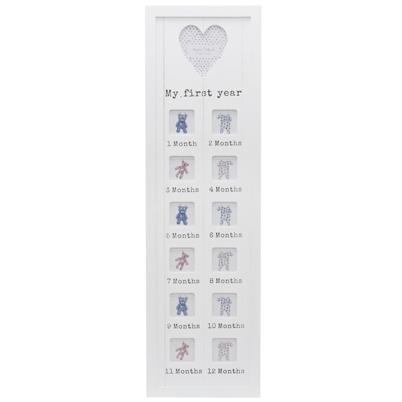 Kien White Wood Picture Frame
