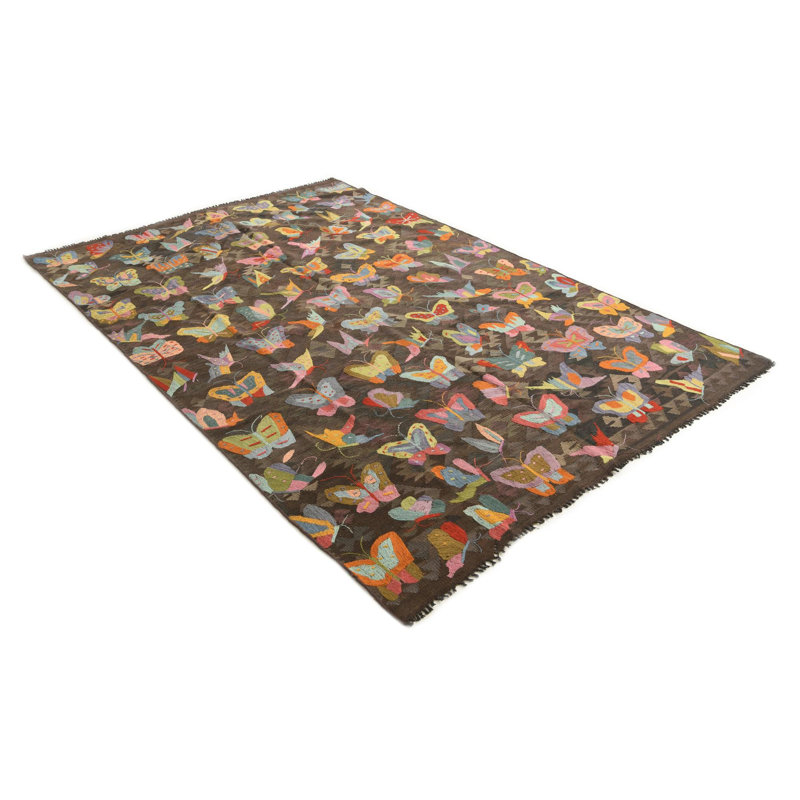 Tapis brun foncé 7 x 7 Perry