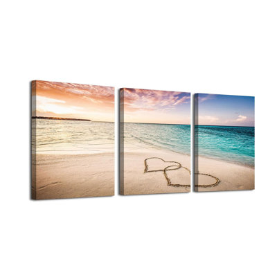 3 Piece Wrapped Canvas Print