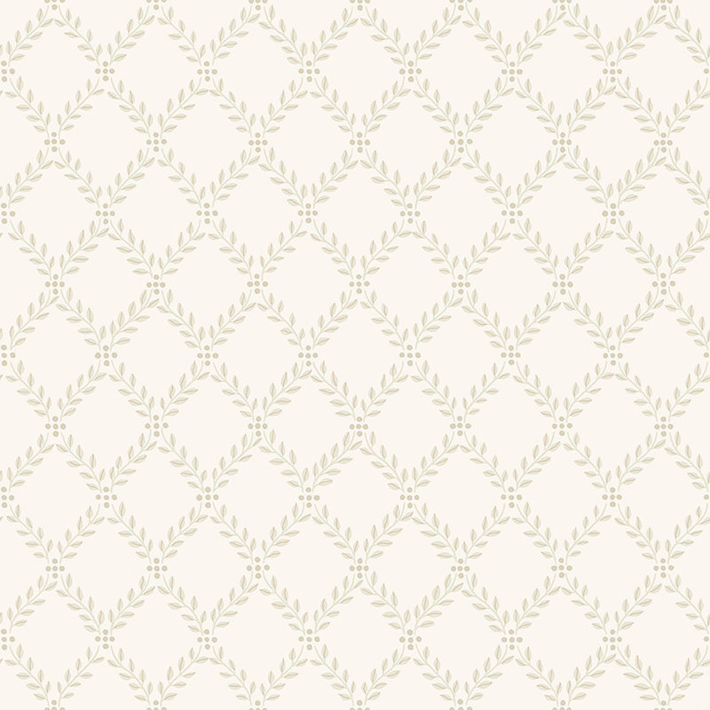 Papier peint feuilles de treillis Borastapeter, Naturel