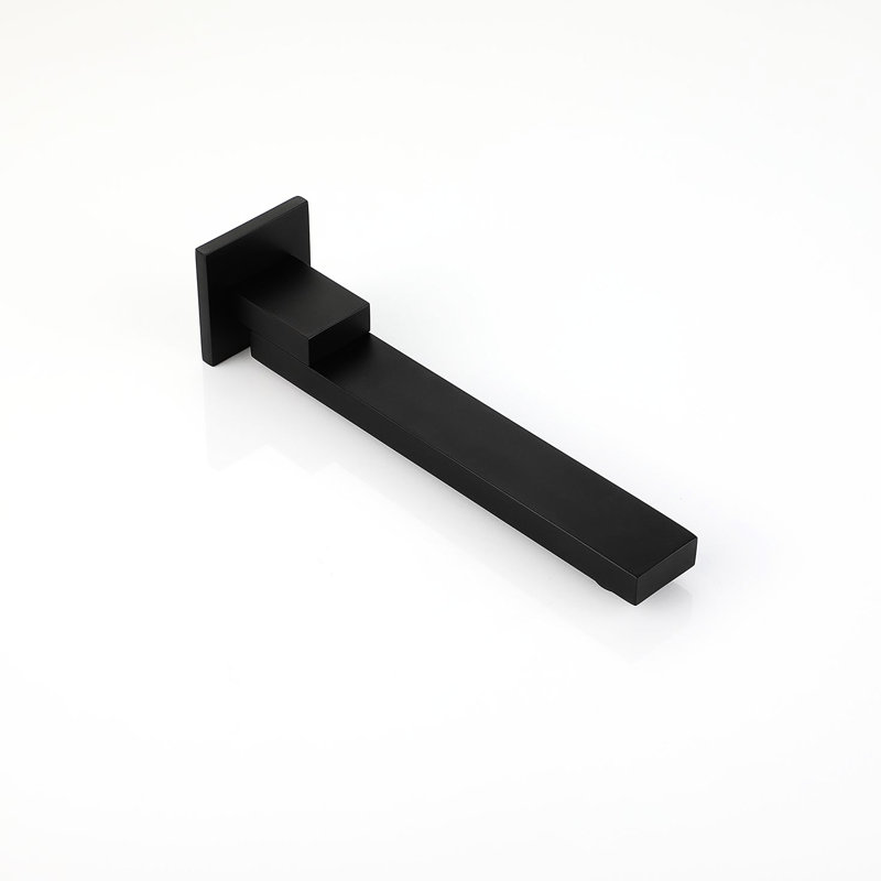 Système de douche de plafond de 16 po - Noir mat, laiton et acier inoxydable, eau accrue, temps de douche agréable, buse autonettoyante, ensemble complet avec ensemble de composants de fixation