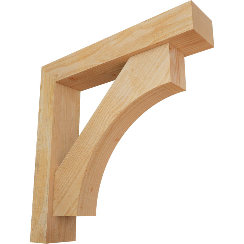 Support Westlake Block avec support décalé, 30 x 30, Sapin Douglas de l 6 po (scié brut)
