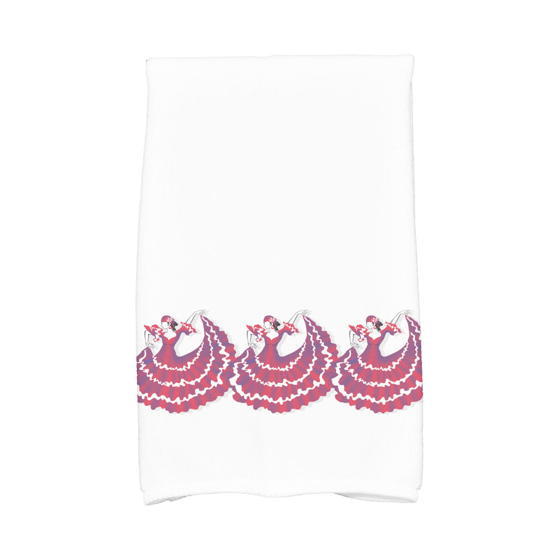 Amergin Tea Towel Kitchen Towel, Red
