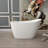 Free Standing Tub 51" x 30" Deep Soaking Acrylic A29 Stand Alone Bathtub