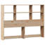 Bookcase Bed Without Mattress Solid Wood Pine-605058224