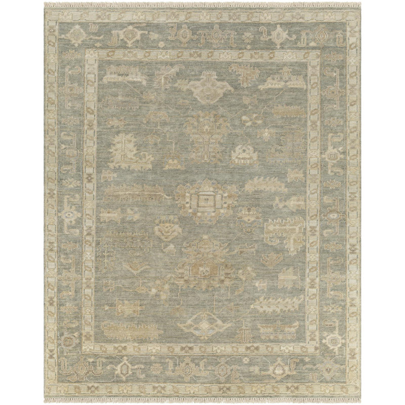 Wickvale Wool Area Rug, Rectangle 8' x 10'