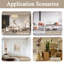 Aluminium Arch Freestanding Full Length Mirror