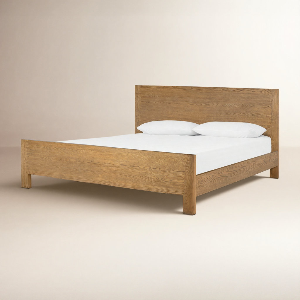 Jesse Solid Wood Bed, Queen