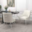 Chaise d'appoint en velours capitonné de 22 po Baudel-879591366-957097250