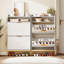 12 Pair Flip Down Shoe Storage