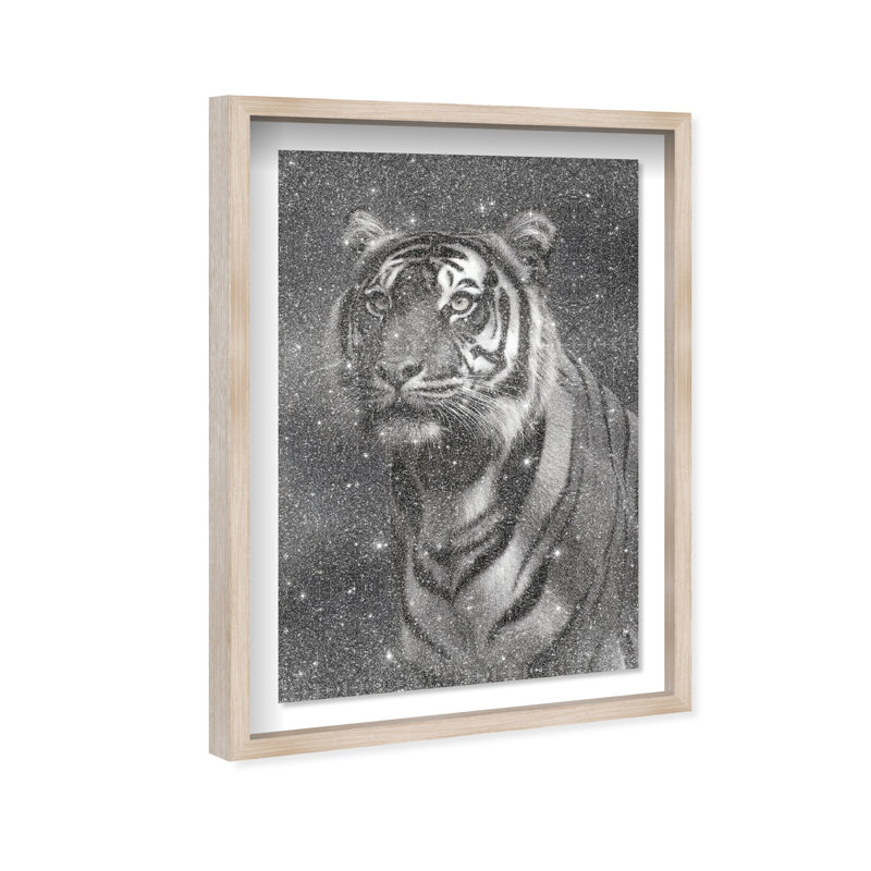 Hidden Strength III Print by Oliver Gal, 16.5" H x 11.5" W, Natural Oak Shadowbox