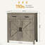 Armoire de cuisine, buffet de ferme avec rangement, café avec tiroirs et portes-1004087691