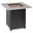 The Wakefield Steel Propane Fire Pit Table